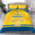 Personalized Sweden Ice Hockey Bedding Set Sporty Style