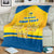 Personalized Sweden Ice Hockey Blanket Sporty Style