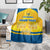 Personalized Sweden Ice Hockey Blanket Sporty Style