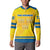 Personalized Sweden Ice Hockey Button Sweatshirt Sporty Style