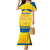 Personalized Sweden Ice Hockey Family Matching Mermaid Dress and Hawaiian Shirt Sporty Style