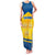 Personalized Sweden Ice Hockey Family Matching Tank Maxi Dress and Hawaiian Shirt Sporty Style