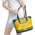 Personalized Sweden Ice Hockey Leather Tote Bag Sporty Style