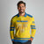 Personalized Sweden Ice Hockey Long Sleeve Polo Shirt Sporty Style