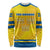 Personalized Sweden Ice Hockey Long Sleeve Shirt Sporty Style