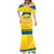 Personalized Sweden Ice Hockey Mermaid Dress Sporty Style