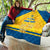 Personalized Sweden Ice Hockey Quilt Sporty Style