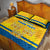 Personalized Sweden Ice Hockey Quilt Bed Set Sporty Style