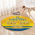 Personalized Sweden Ice Hockey Round Carpet Sporty Style