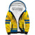 Personalized Sweden Ice Hockey Sherpa Hoodie Sporty Style