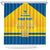 Personalized Sweden Ice Hockey Shower Curtain Sporty Style