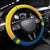 Sweden Ice Hockey Steering Wheel Cover Sporty Style