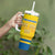 Personalized Sweden Ice Hockey Tumbler With Handle Sporty Style