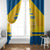 Personalized Sweden Ice Hockey Window Curtain Sporty Style