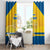 Personalized Sweden Ice Hockey Window Curtain Sporty Style