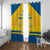 Personalized Sweden Ice Hockey Window Curtain Sporty Style