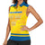 Personalized Sweden Ice Hockey Women Sleeveless Polo Shirt Sporty Style