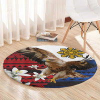 Philippine Eagle Week Round Carpet Philipino Patern