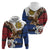 Philippine Eagle Week Zip Hoodie Philipino Patern
