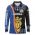 Kingdom of Sweden Stockholm County Long Sleeve Polo Shirt Sweden Coat of arms of Stockholm