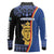 Kingdom of Sweden Stockholm County Long Sleeve Polo Shirt Sweden Coat of arms of Stockholm