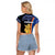 Kingdom of Sweden Stockholm County Raglan Cropped T Shirt Sweden Coat of arms of Stockholm