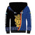 Kingdom of Sweden Stockholm County Sherpa Hoodie Sweden Coat of arms of Stockholm