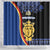 Kingdom of Sweden Stockholm County Shower Curtain Sweden Coat of arms of Stockholm