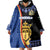 Kingdom of Sweden Stockholm County Wearable Blanket Hoodie Sweden Coat of arms of Stockholm