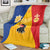 Kingdom of Sweden Stockholm County Blanket Flag Style