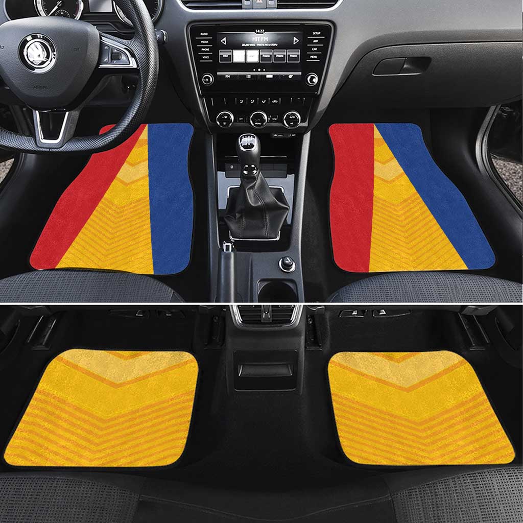 Kingdom of Sweden Stockholm County Car Mats Flag Style