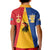 Kingdom of Sweden Stockholm County Kid Polo Shirt Flag Style