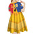 Kingdom of Sweden Stockholm County Kid Short Sleeve Dress Flag Style