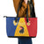 Kingdom of Sweden Stockholm County Leather Tote Bag Flag Style