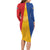 Kingdom of Sweden Stockholm County Long Sleeve Bodycon Dress Flag Style