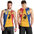 Kingdom of Sweden Stockholm County Men Tank Top Flag Style