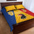 Kingdom of Sweden Stockholm County Quilt Bed Set Flag Style