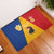 Kingdom of Sweden Stockholm County Rubber Doormat Flag Style