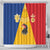 Kingdom of Sweden Stockholm County Shower Curtain Flag Style