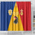 Kingdom of Sweden Stockholm County Shower Curtain Flag Style