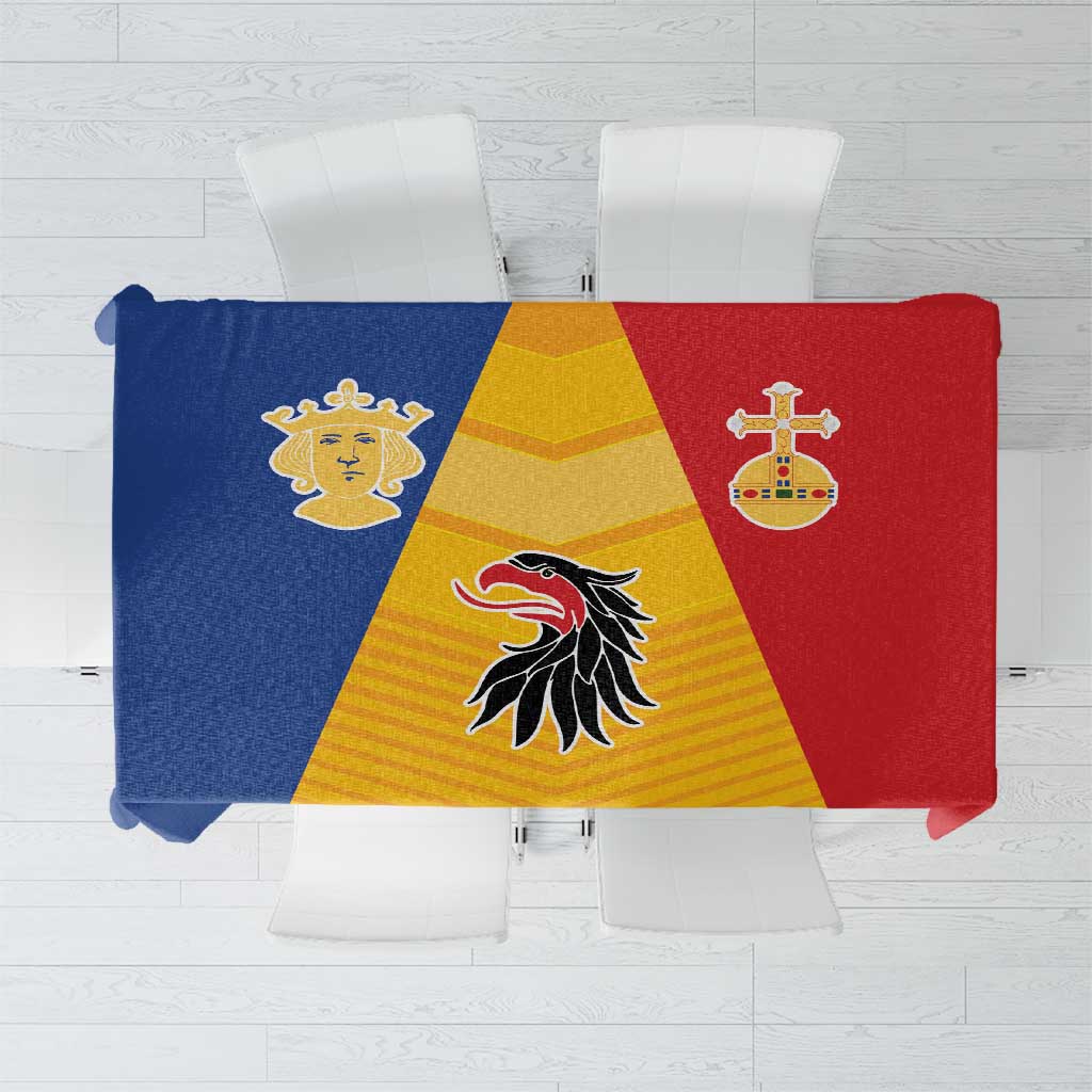 Kingdom of Sweden Stockholm County Tablecloth Flag Style