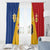 Kingdom of Sweden Stockholm County Window Curtain Flag Style