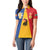 Kingdom of Sweden Stockholm County Women Polo Shirt Flag Style