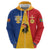 Kingdom of Sweden Stockholm County Zip Hoodie Flag Style