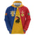 Kingdom of Sweden Stockholm County Zip Hoodie Flag Style