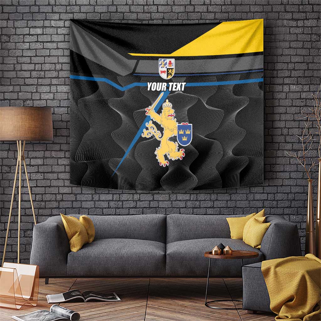 Personalized Kingdom of Sweden Gothenburg Tapestry Sweden Vastra Gotaland County