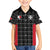 Custom Malta Football Jersey Go Champions Family Matching Long Sleeve Bodycon Dress and Hawaiian Shirt Black Style
