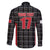 Custom Malta Football Jersey Go Champions Family Matching Off The Shoulder Long Sleeve Dress and Hawaiian Shirt Black Style