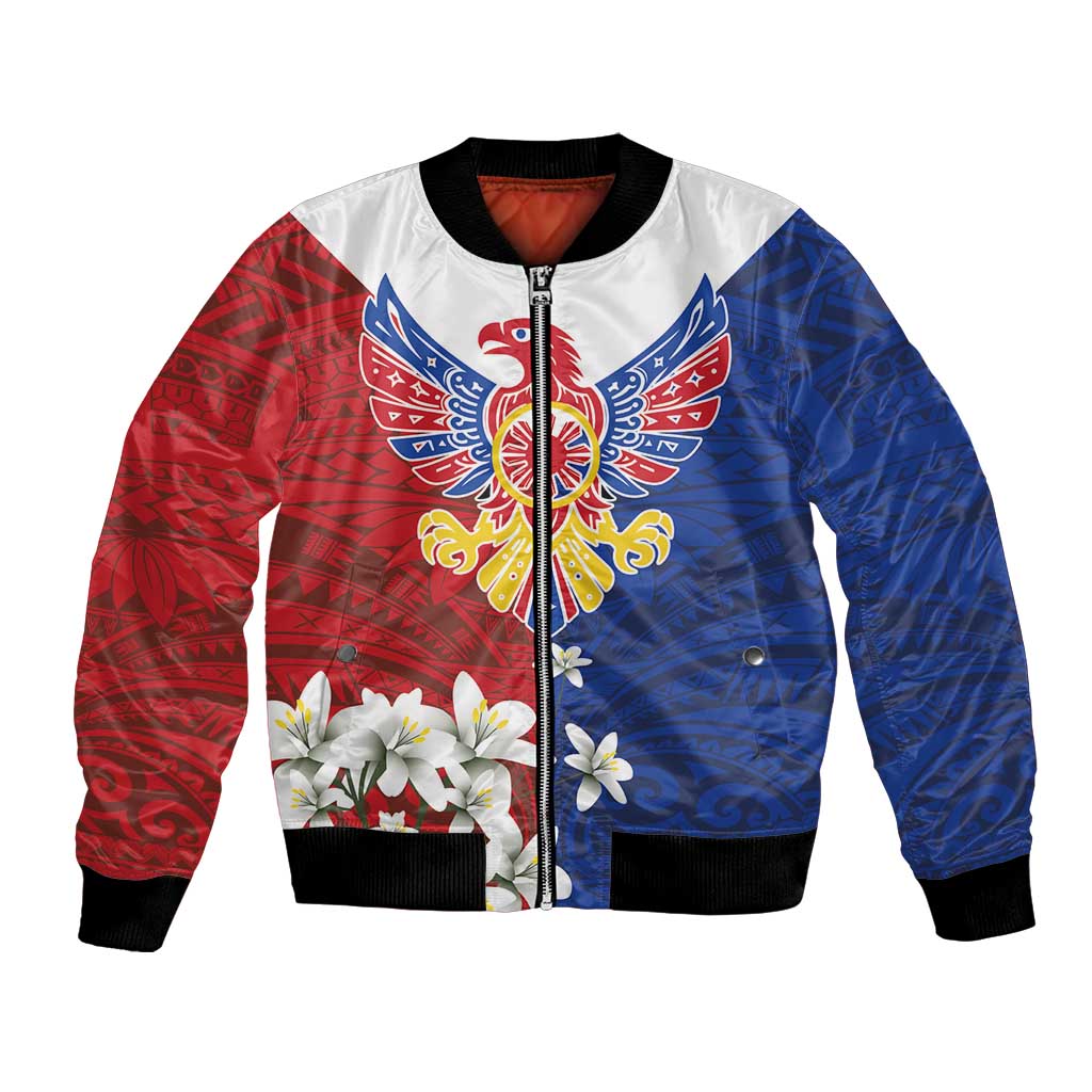 Philippine Eagle Week Bomber Jacket Filipino Patern