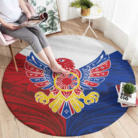 Philippine Eagle Week Round Carpet Filipino Patern